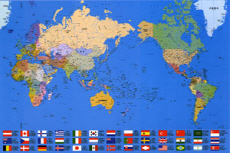 세계 지도 [한글판]